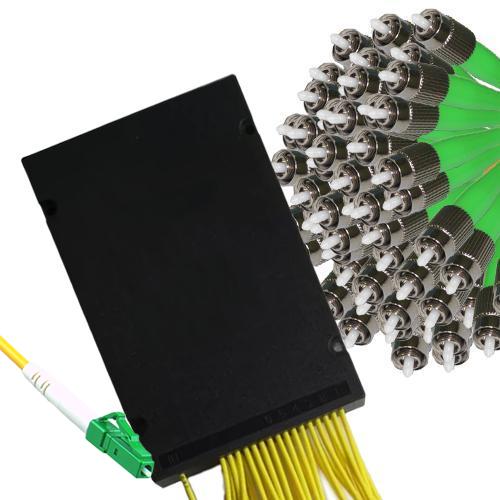 1x64 Module PLC Splitter LC/APC to FC/APC 9/125 Singlemode