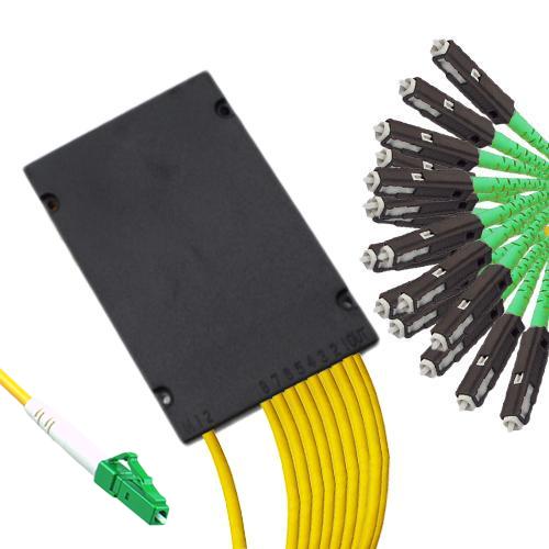 1x16 Module PLC Splitter LC/APC to MU/APC 9/125 Singlemode