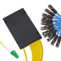1x16 Module PLC Splitter LC/APC to MU/UPC 9/125 Singlemode