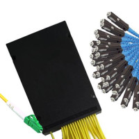 1x32 Module PLC Splitter LC/APC to MU/UPC 9/125 Singlemode