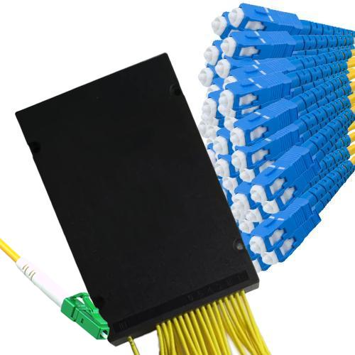1x64 Module PLC Splitter LC/APC to SC/UPC 9/125 Singlemode