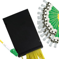 1x32 Module PLC Splitter LC/APC to ST/APC 9/125 Singlemode