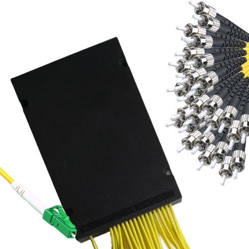 1x32 Module PLC Splitter LC/APC to ST/UPC 9/125 Singlemode