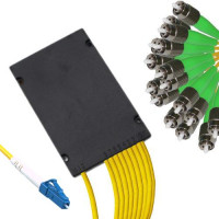 1x16 Module PLC Splitter LC/UPC to FC/APC 9/125 Singlemode