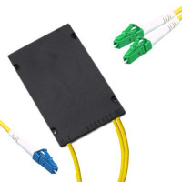 1x2 Module PLC Splitter LC/UPC to LC/APC 9/125 Singlemode
