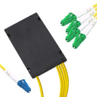 1x4 Module PLC Splitter LC/UPC to LC/APC 9/125 Singlemode