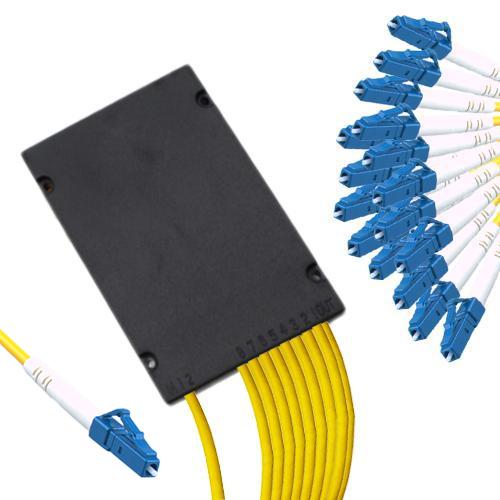 1x16 Module PLC Splitter LC/UPC to LC/UPC 9/125 Singlemode