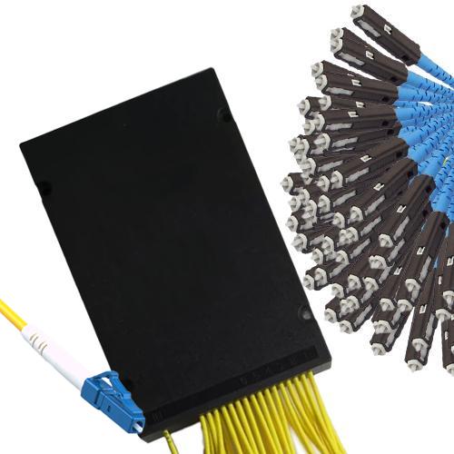 1x64 Module PLC Splitter LC/UPC to MU/UPC 9/125 Singlemode