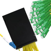 1x32 Module PLC Splitter LC/UPC to SC/APC 9/125 Singlemode