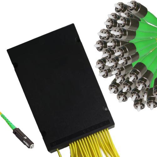 1x32 Module PLC Splitter MU/APC to FC/APC 9/125 Singlemode