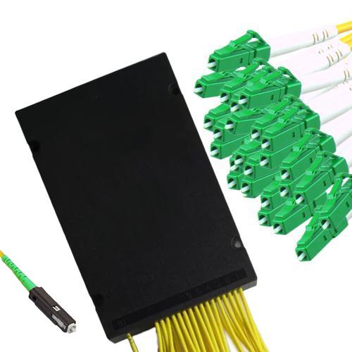 1x32 Module PLC Splitter MU/APC to LC/APC 9/125 Singlemode