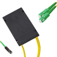 1x2 Module PLC Splitter MU/APC to SC/APC 9/125 Singlemode