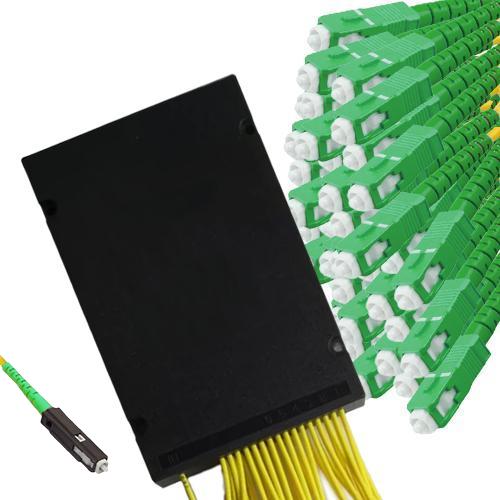 1x64 Module PLC Splitter MU/APC to SC/APC 9/125 Singlemode