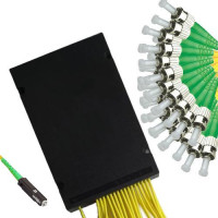 1x32 Module PLC Splitter MU/APC to ST/APC 9/125 Singlemode