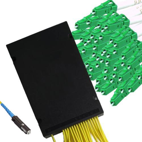 1x64 Module PLC Splitter MU/UPC to LC/APC 9/125 Singlemode
