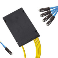 1x4 Module PLC Splitter MU/UPC to MU/UPC 9/125 Singlemode