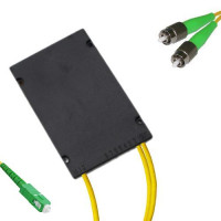 1x2 Module PLC Splitter SC/APC to FC/APC 9/125 Singlemode