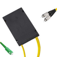 1x2 Module PLC Splitter SC/APC to FC/UPC 9/125 Singlemode