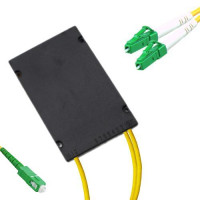 1x2 Module PLC Splitter SC/APC to LC/APC 9/125 Singlemode