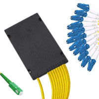 1x16 Module PLC Splitter SC/APC to LC/UPC 9/125 Singlemode