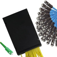 1x64 Module PLC Splitter SC/APC to MU/UPC 9/125 Singlemode