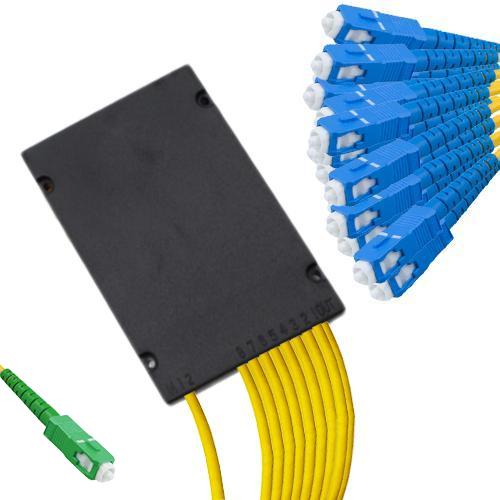 1x16 Module PLC Splitter SC/APC to SC/UPC 9/125 Singlemode