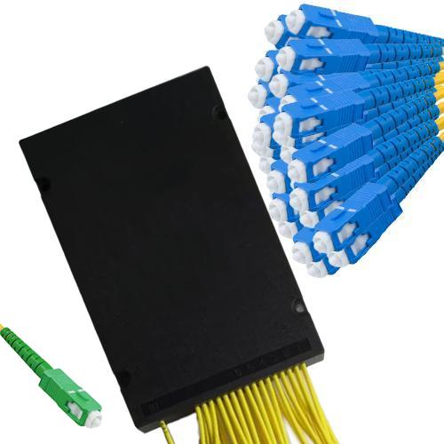 1x32 Module PLC Splitter SC/APC to SC/UPC 9/125 Singlemode