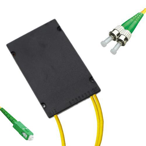 1x2 Module PLC Splitter SC/APC to ST/APC 9/125 Singlemode