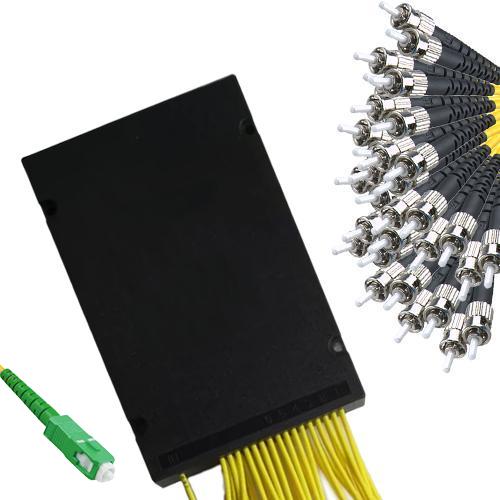 1x32 Module PLC Splitter SC/APC to ST/UPC 9/125 Singlemode