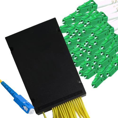 1x64 Module PLC Splitter SC/UPC to LC/APC 9/125 Singlemode