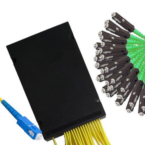 1x32 Module PLC Splitter SC/UPC to MU/APC 9/125 Singlemode