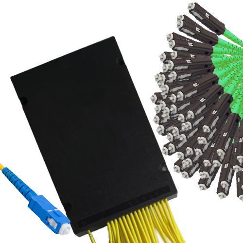 1x64 Module PLC Splitter SC/UPC to MU/APC 9/125 Singlemode