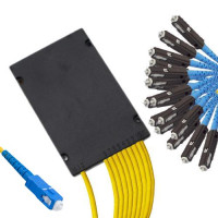 1x16 Module PLC Splitter SC/UPC to MU/UPC 9/125 Singlemode