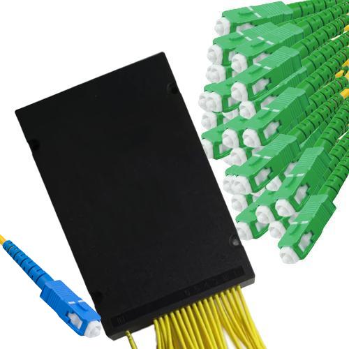 1x32 Module PLC Splitter SC/UPC to SC/APC 9/125 Singlemode