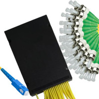 1x64 Module PLC Splitter SC/UPC to ST/APC 9/125 Singlemode