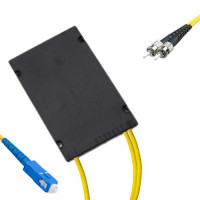 1x2 Module PLC Splitter SC/UPC to ST/UPC 9/125 Singlemode