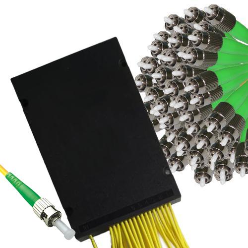 1x64 Module PLC Splitter ST/APC to FC/APC 9/125 Singlemode