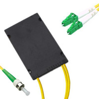 1x2 Module PLC Splitter ST/APC to LC/APC 9/125 Singlemode