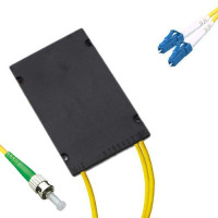 1x2 Module PLC Splitter ST/APC to LC/UPC 9/125 Singlemode