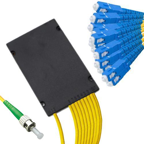1x16 Module PLC Splitter ST/APC to SC/UPC 9/125 Singlemode
