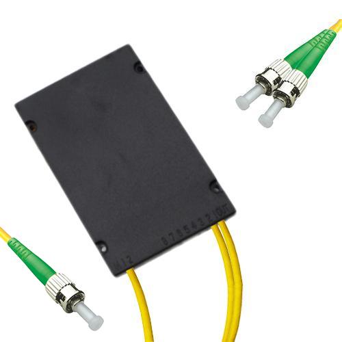 1x2 Module PLC Splitter ST/APC to ST/APC 9/125 Singlemode