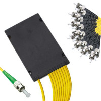 1x16 Module PLC Splitter ST/APC to ST/UPC 9/125 Singlemode