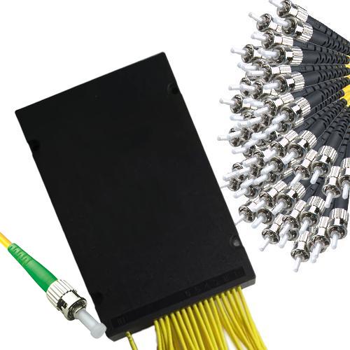 1x64 Module PLC Splitter ST/APC to ST/UPC 9/125 Singlemode
