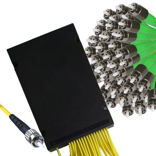 1x64 Module PLC Splitter ST/UPC to FC/APC 9/125 Singlemode