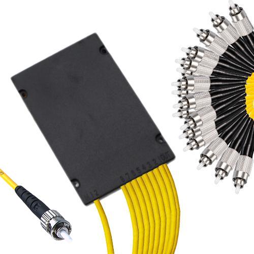 1x16 Module PLC Splitter ST/UPC to FC/UPC 9/125 Singlemode