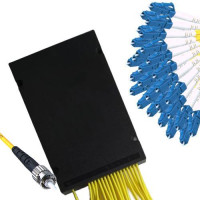 1x32 Module PLC Splitter ST/UPC to LC/UPC 9/125 Singlemode