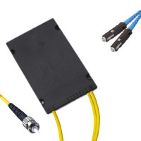 1x2 Module PLC Splitter ST/UPC to MU/UPC 9/125 Singlemode