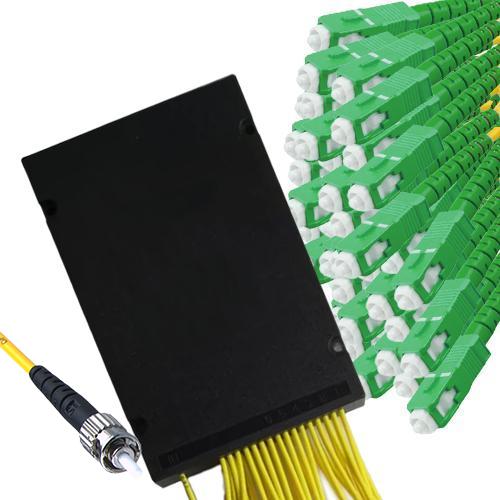 1x64 Module PLC Splitter ST/UPC to SC/APC 9/125 Singlemode