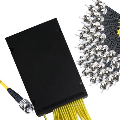 1x64 Module PLC Splitter ST/UPC to ST/UPC 9/125 Singlemode