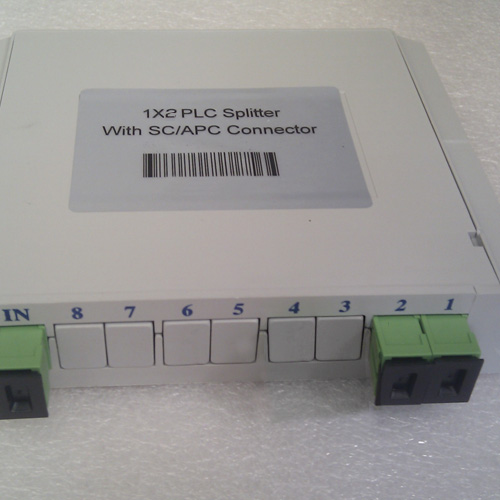 1x2 LGX PLC Splitter SC/APC to SC/APC 9/125 Singlemode